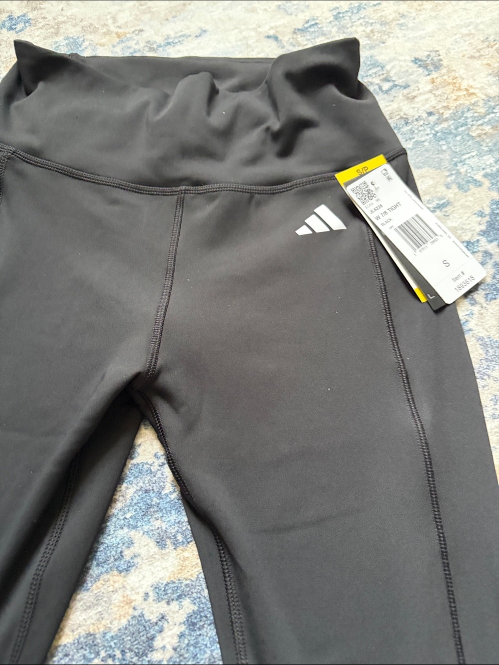 adidas Black Girls High-Rise Performance Leggings